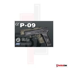 ASG CZ P09 SİYAH BLOWBACK AIRSOFT TABANCA