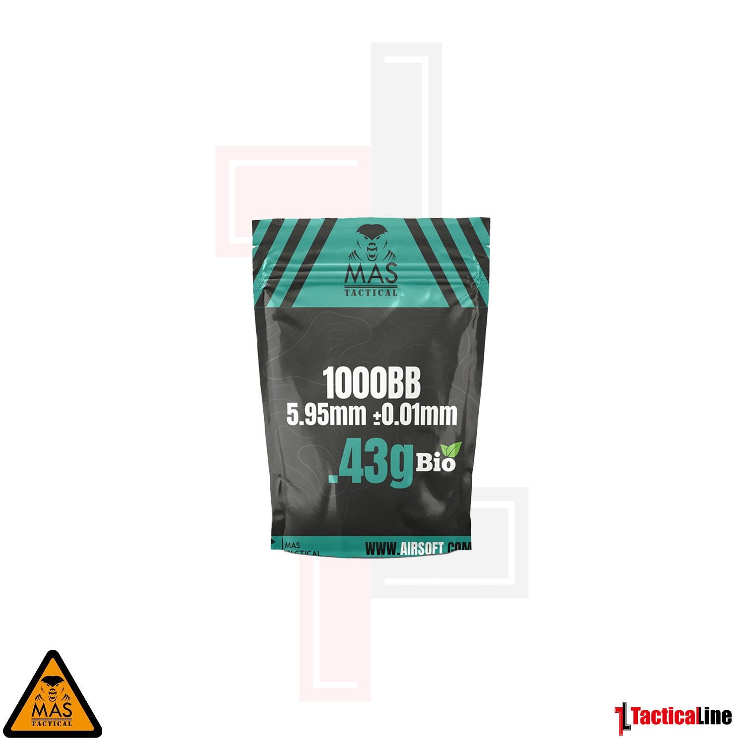 MAS TACTICAL 0.43GR BIO BB 1000 ADET