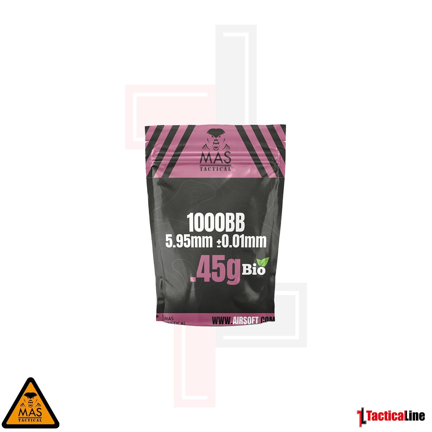 MAS TACTICAL 0.45GR BIO BB 1000 ADET