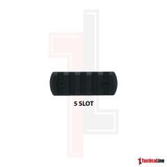 DLG M-LOK POLYMER RAIL 5 SLOT SİYAH DLG-110-S