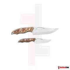 BABA - OĞUL VERZALİT SAPLI BIÇAK SETİ