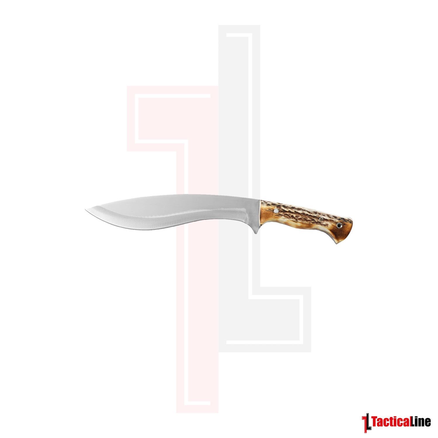 GEYİK BOYNUZU SAPLI KUKRİ BIÇAK