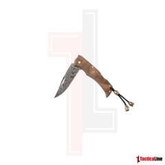 DAMASCUS AHŞAP SAPLI ÇAKI