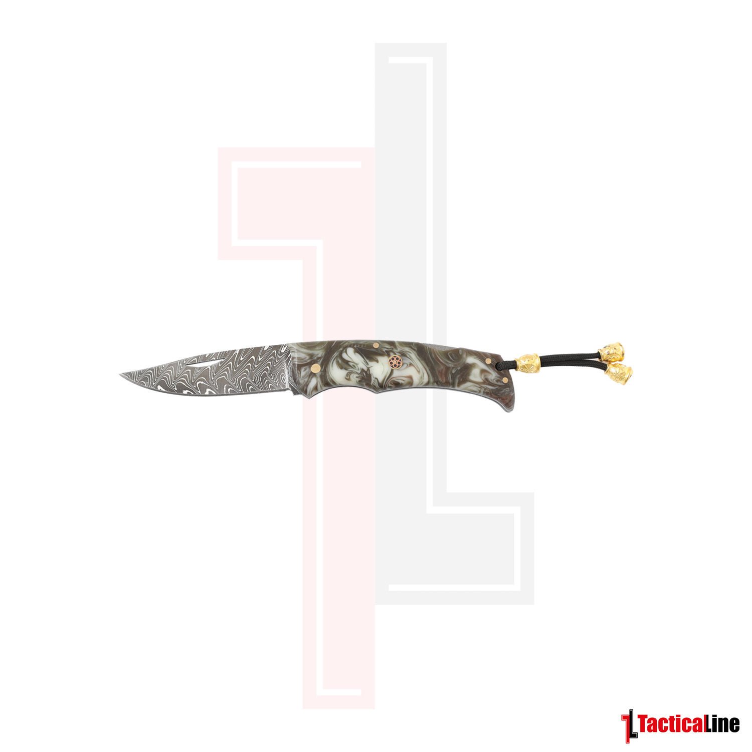 DAMASCUS GRİ SAPLI ÇAKI