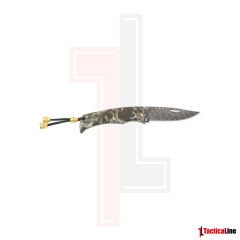 DAMASCUS GRİ SAPLI ÇAKI