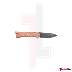 DAMASCUS PEMBE SAPLI ÇAKI