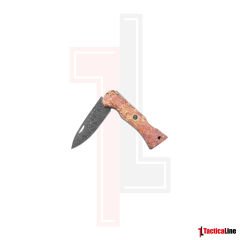 DAMASCUS PEMBE SAPLI ÇAKI