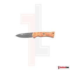 DAMASCUS TURUNCU SAPLI ÇAKI