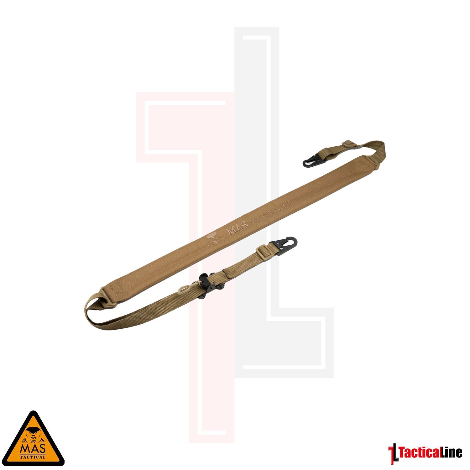 MAS TACTICAL ÇİFT NOKTA TÜFEK ASKI KAYIŞI HIZLI AYAR TOKALI TAN GEN2