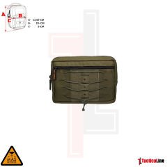 MAS TACTICAL YARDIMCI CEP YATAY XL TAN MAS-101-20-20-XL