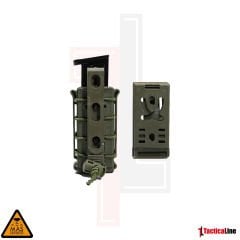 MAS TACTICAL ŞARJÖRLÜK KAUÇUK 9MM HAKİ