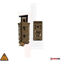 MAS TACTICAL ŞARJÖRLÜK KAUÇUK 9MM TAN