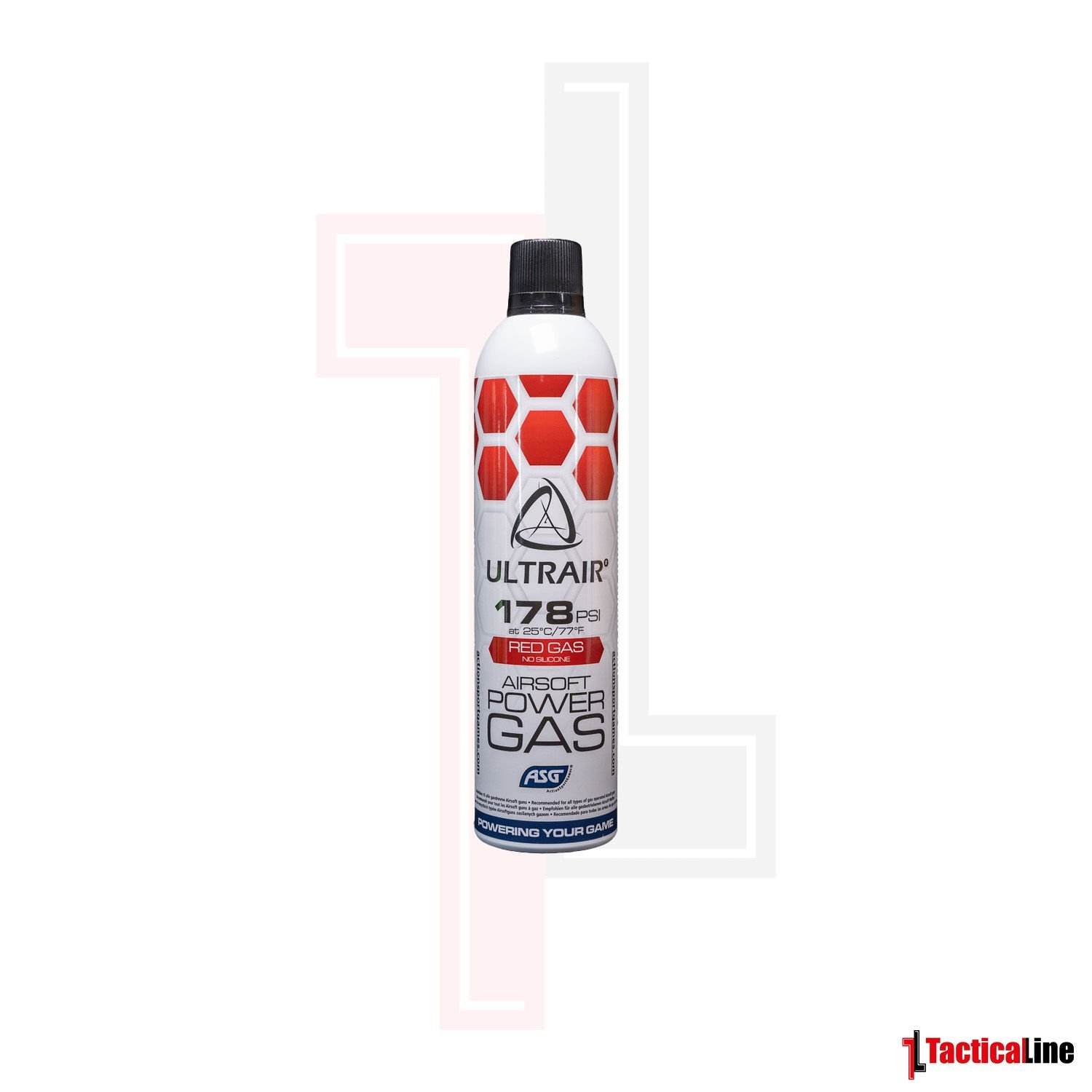 ASG AIRSOFT RED GAS YÜKSEK GÜÇLÜ 570ML 178 PSI