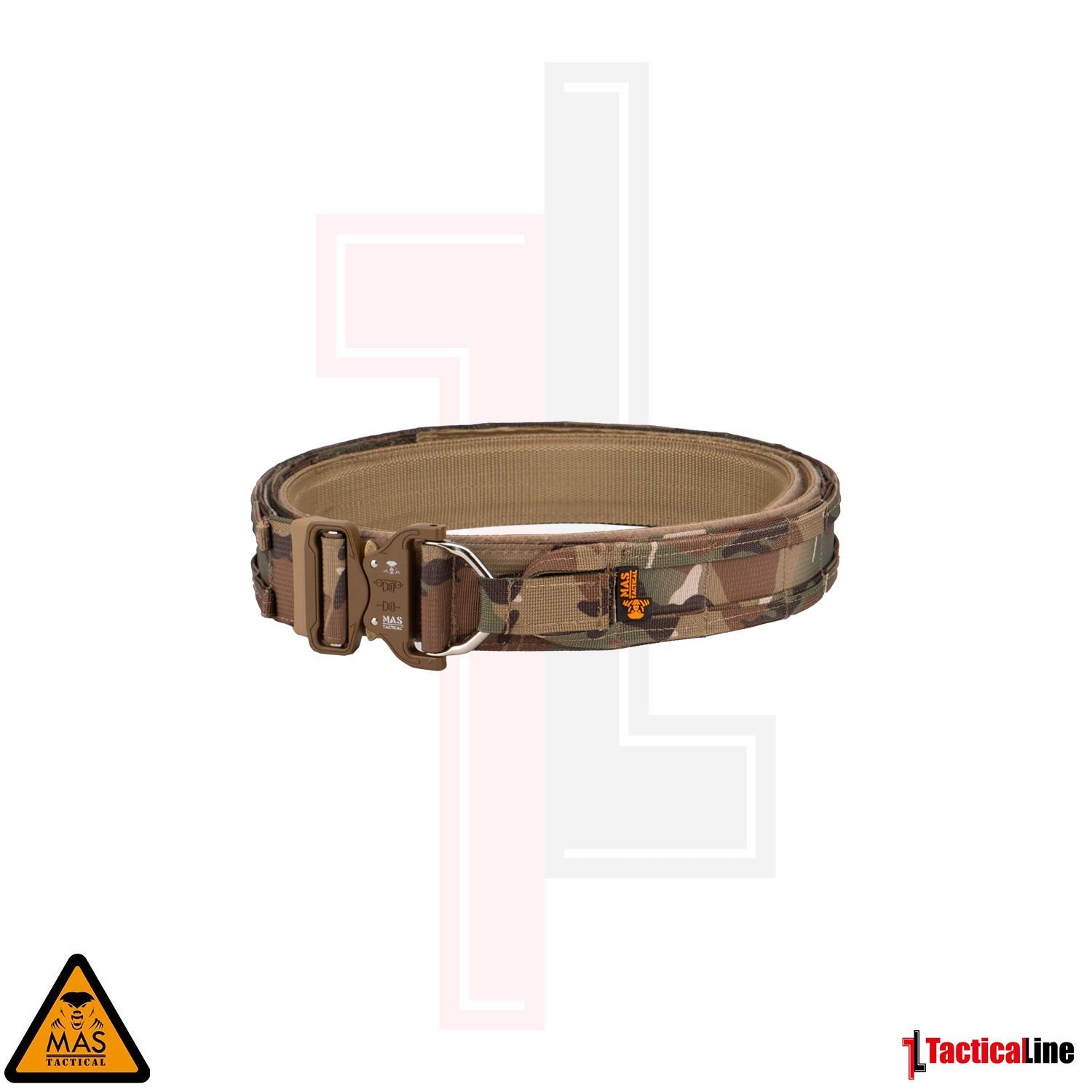 MAS TACTICAL GÖREV KEMERİ 6164 D-TOKALI 50MM MULTICAM