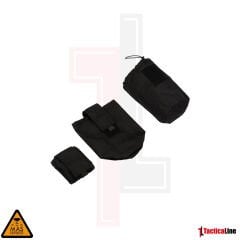 BOŞ ŞARJÖR TORBASI KATLANIR TİP SİYAH (DROP POUCH)