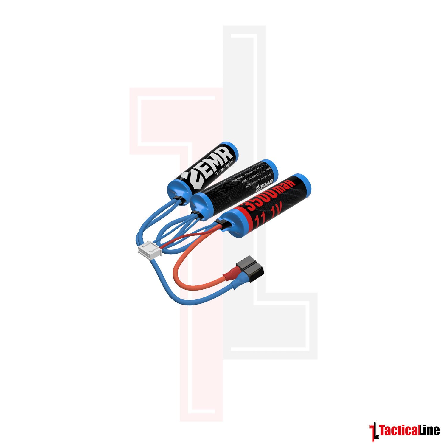 EMR 11.1V 3500MAH ÜÇ YAPRAK PİL (T-PLUG)