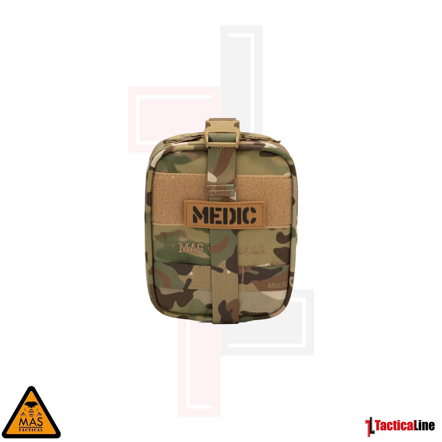 MAS TACTICAL SAĞLIK ÇANTASI DİKEY MULTICAM M