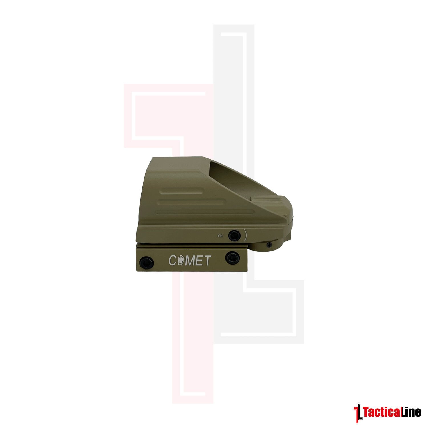 COMET 1X22X33 TAN RED DOT