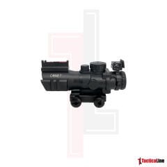 COMET 4X32 COMPACT DÜRBÜN+RED DOT