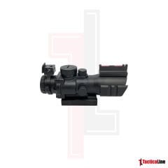 COMET 4X32 COMPACT DÜRBÜN+RED DOT