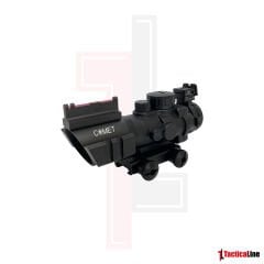COMET 4X32 COMPACT DÜRBÜN+RED DOT