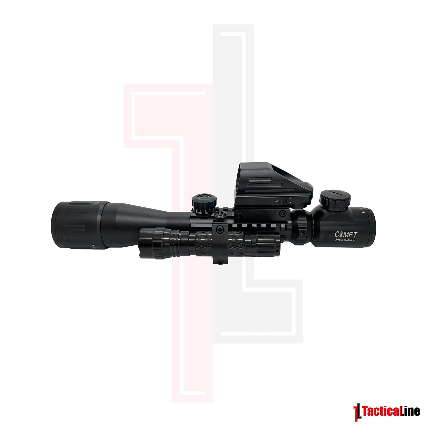 COMET 3-9X40 DÜRBÜN + RED DOT + FENER