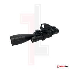 COMET 3-9X40 DÜRBÜN + RED DOT + FENER