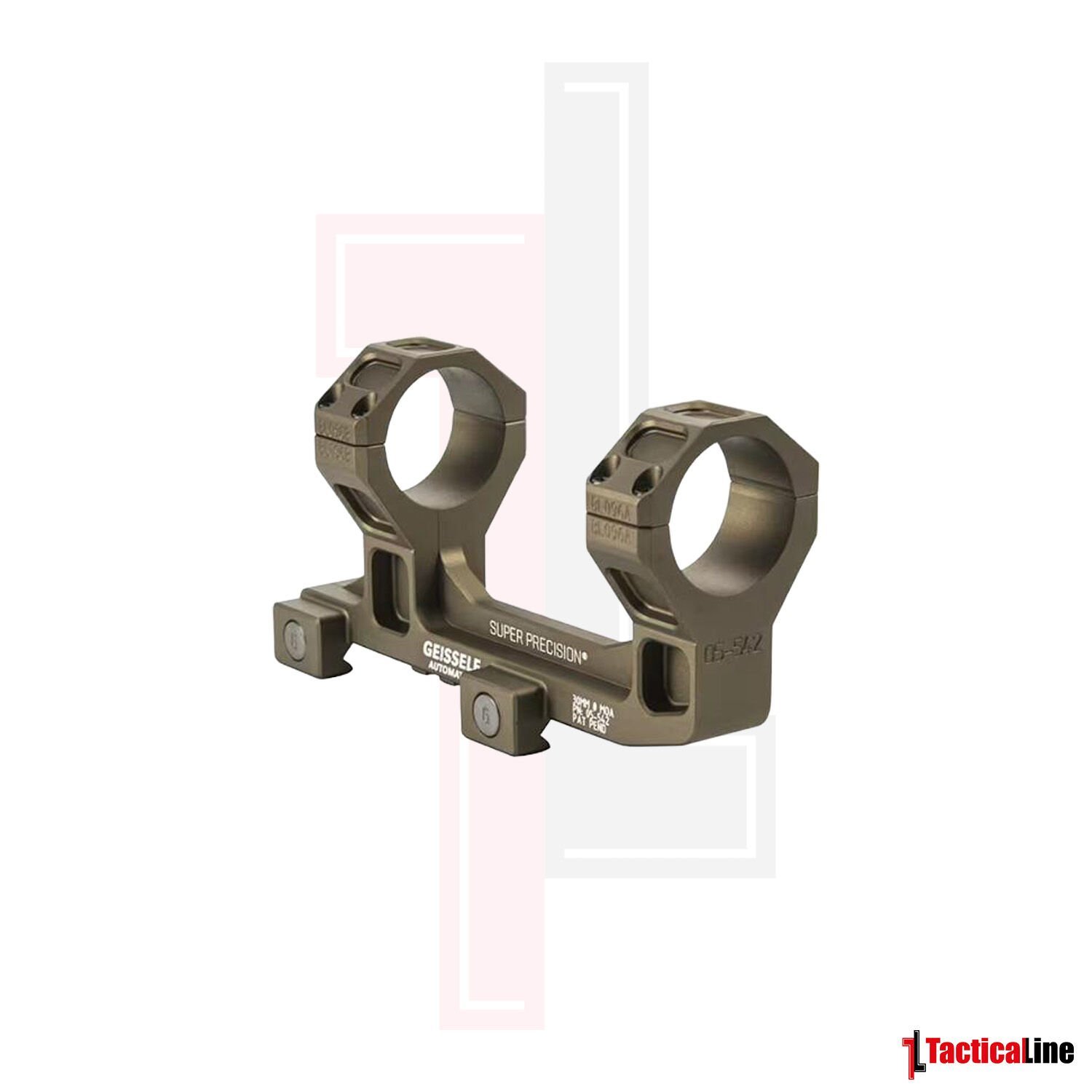 GEISSELE SUPER PRECISION SCOPE MOUNT 30MM FDE