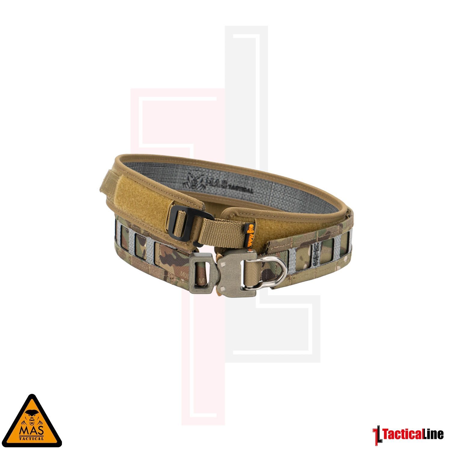 MAS TACTICAL GÖREV KEMERİ 6166 TEGRIS/AUSTRIALPIN D-TOKALI 25MM MULTICAM