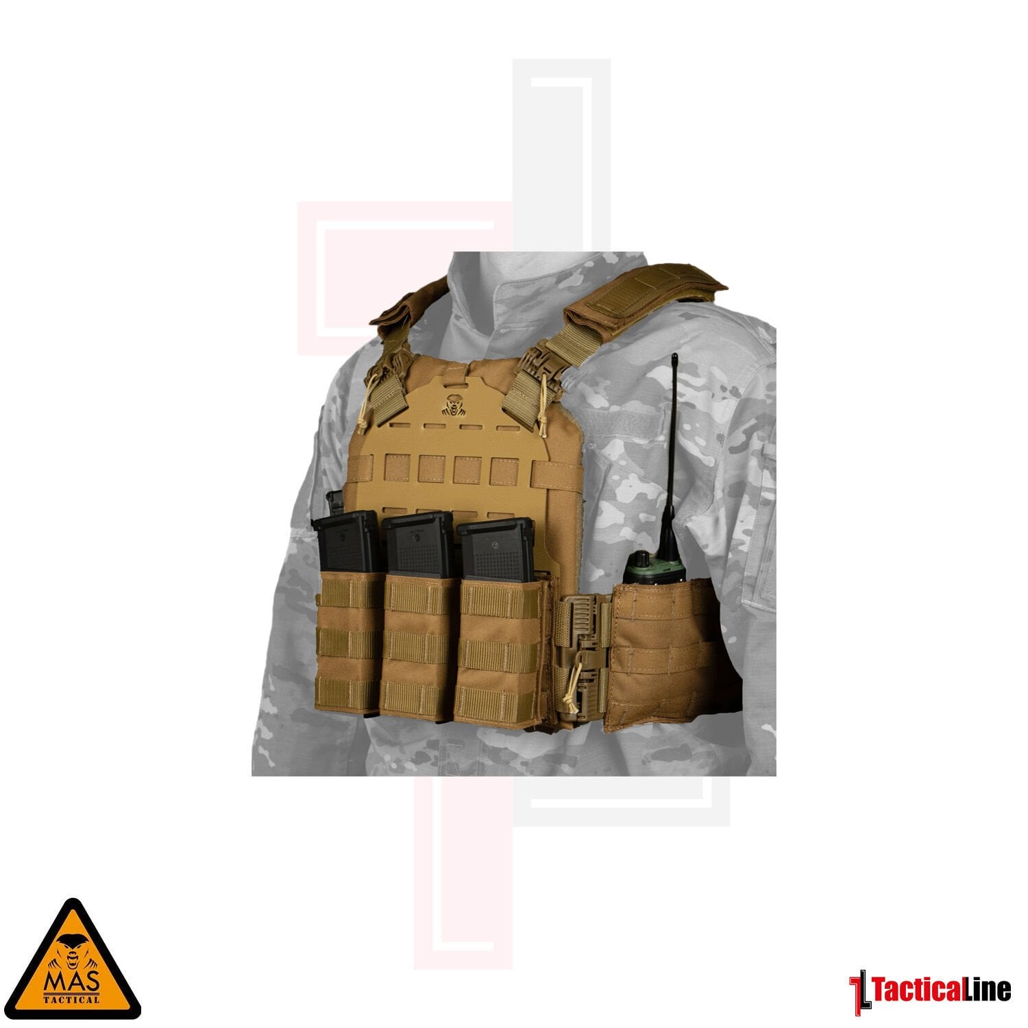 MAS TACTICAL PLAKA TAŞIYICI KYDEX 6294 TAN