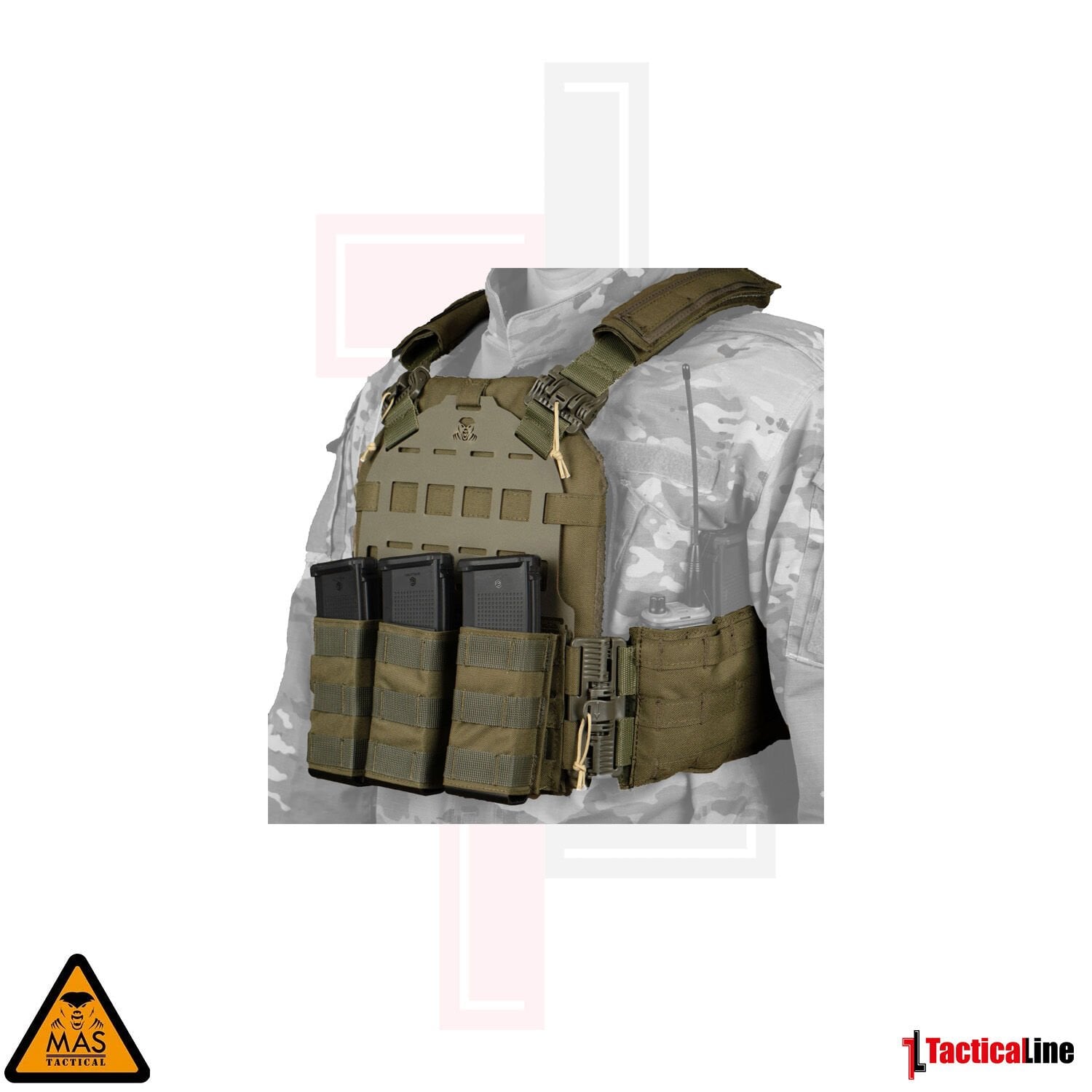 MAS TACTICAL PLAKA TAŞIYICI 6294 HAKİ