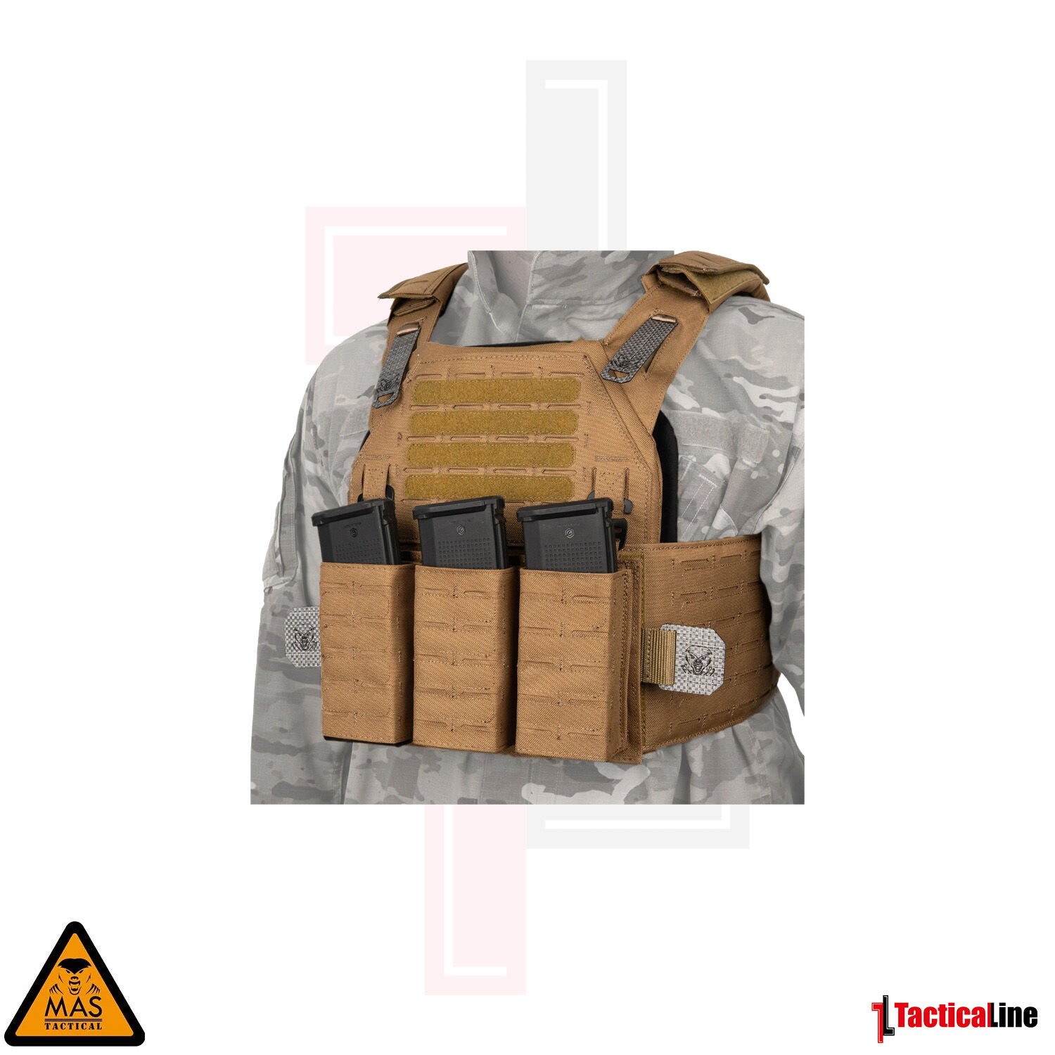 MAS TACTICAL PLAKA TAŞIYICI 6394 TAN