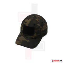 Askeri Cırtlı Şapka - Black Multicam